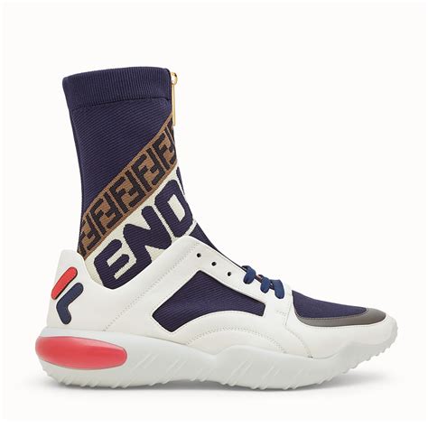 Fendi x Fila Mania Logo Sneaker Now Available 